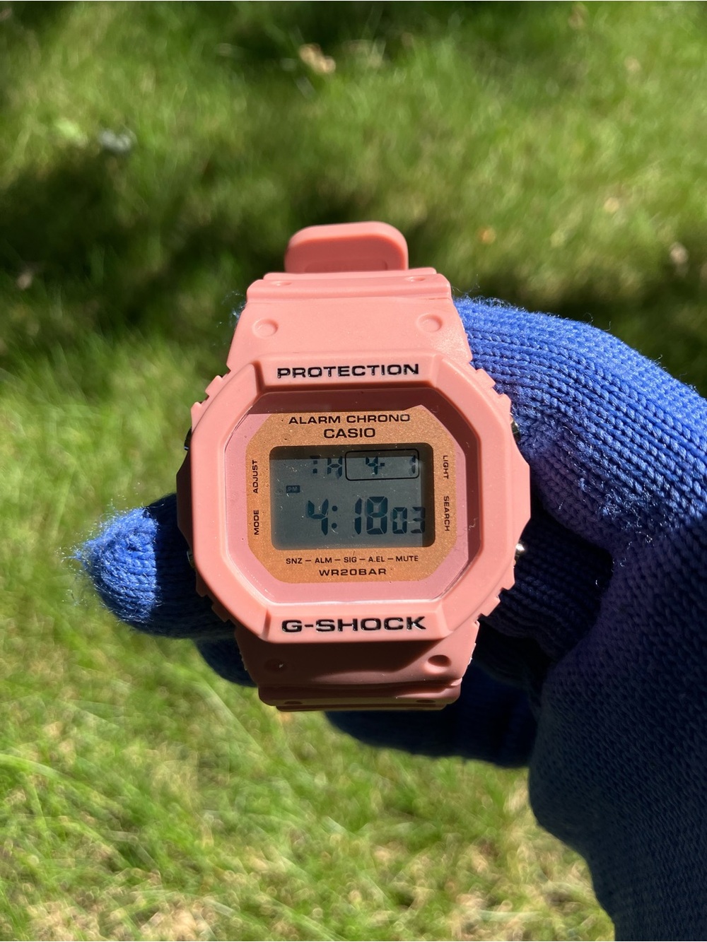 Custom G Shock Pink Dw5600